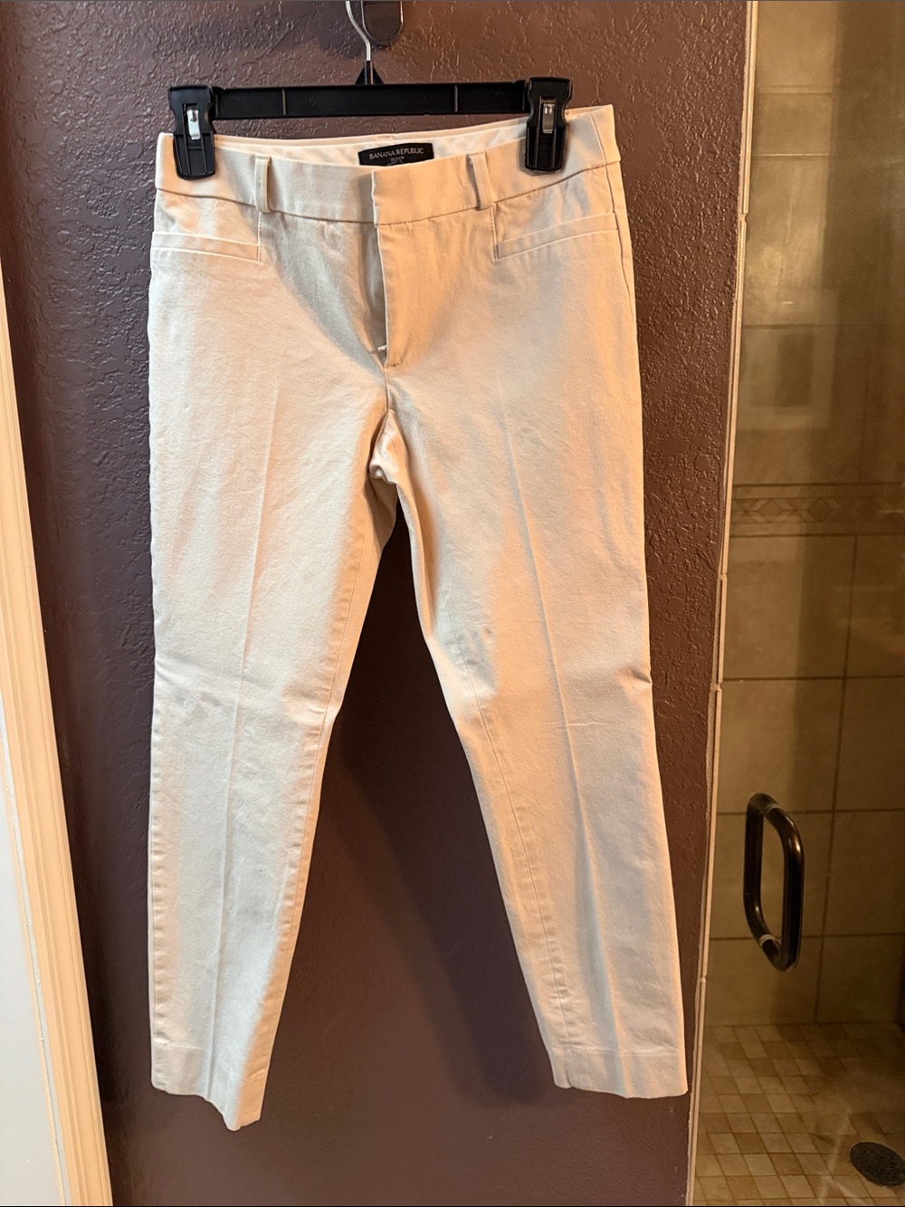 Banana Republic Light Beige Skinny Pants